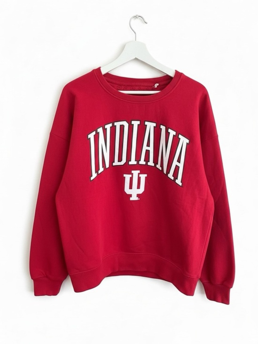Indiana Hoosiers Pressbox Women's Janise Arch Over Logo Pullover Size XL NWOT!